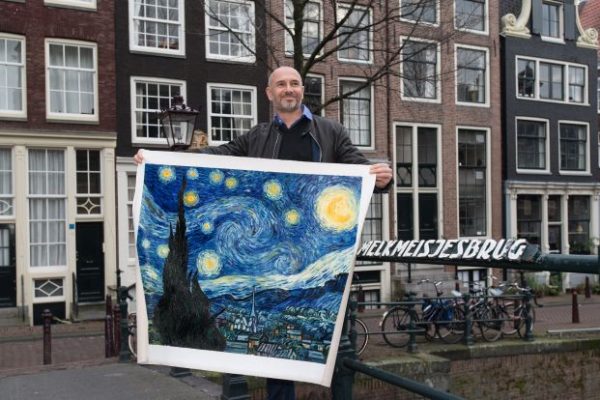 van gogh studios starry night competition Van Gogh oil on canvas reproductions